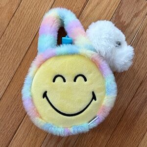 Smileyworld Purse with Dog Stuffed Animal